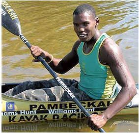 "I want to appeal to parents to allow their children to take part in canoeing." - Michael Mbanjwa