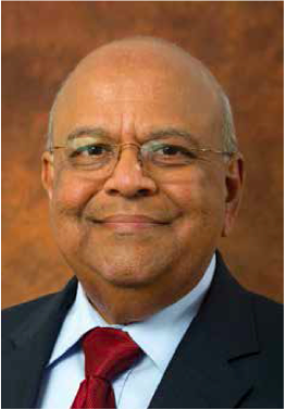 Coorperative Governence and Traditional Affairs Minister Pravin Gordhan.