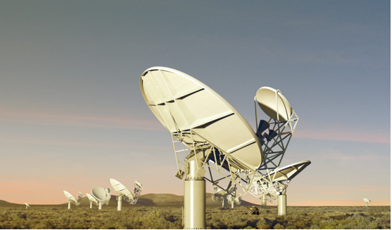 Photo caption: The Northern Cape will be home to 80 per cent of the Square Kilometre Array telescope.