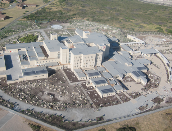 Photo caption: The Mitchell’s Plain Hospital in the Western Cape is one of the new hospitals built in the country in the past five years.