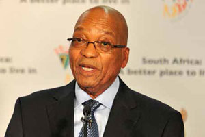 President Jacob Zuma says government is working hard to ensure that departments become more professional, people-centred and effective.