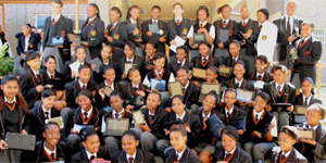 Sunward Park High School, in Gauteng, is leading the technological revolution with a new e-learning programme. Learners have received tablets to access their textbooks online.