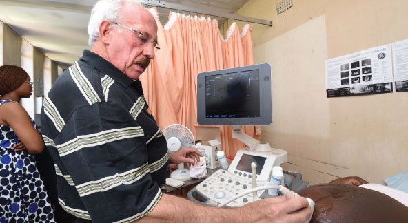 Dr Francois Lubbe, head of Leratong Hospital’s obstetrics and gynaecology department, and his team have made changes to the clinic to improve services.