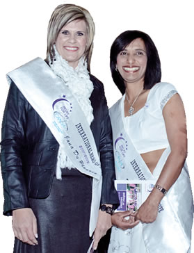 Rita now takes each day as an opportunity to serve others. She believes that every day of life is a gift from God, and health Rita Naidoo (right) was awarded an International Relay For Life Hero of Hope award by the American Cancer Society. She was chosen for this award for her commitment and tremendous efforts on the steering committee for the CANSA Relay for Life in Durban. With her is with fellow award recipient Jana du Plessis from Bloemfontein.