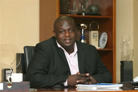 Steven Ngubeni, CEO of the NYDA.