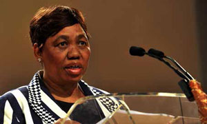 Minister Angie Motshekga launched the SGB elections campaign.