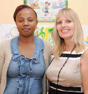 Nomsa Dombo and Advocate Lida van Schalkwyk are part of the team at the Mamelodi Thuthuzela Care Centre in Pretoria.