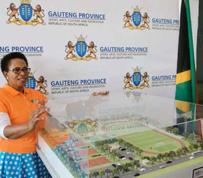 MEC Molebatsi Bopape says Operation Mabaleng will see the building of R10 million state-of-the-art multi-purpose sporting centres across Gauteng over the next five years.