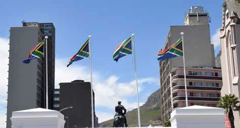 South Africa has one of the most recognisable flags in the world