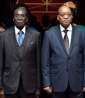 President Jacob Zuma and President Robert Mugabe have signed agreements that will see the two countries working together.