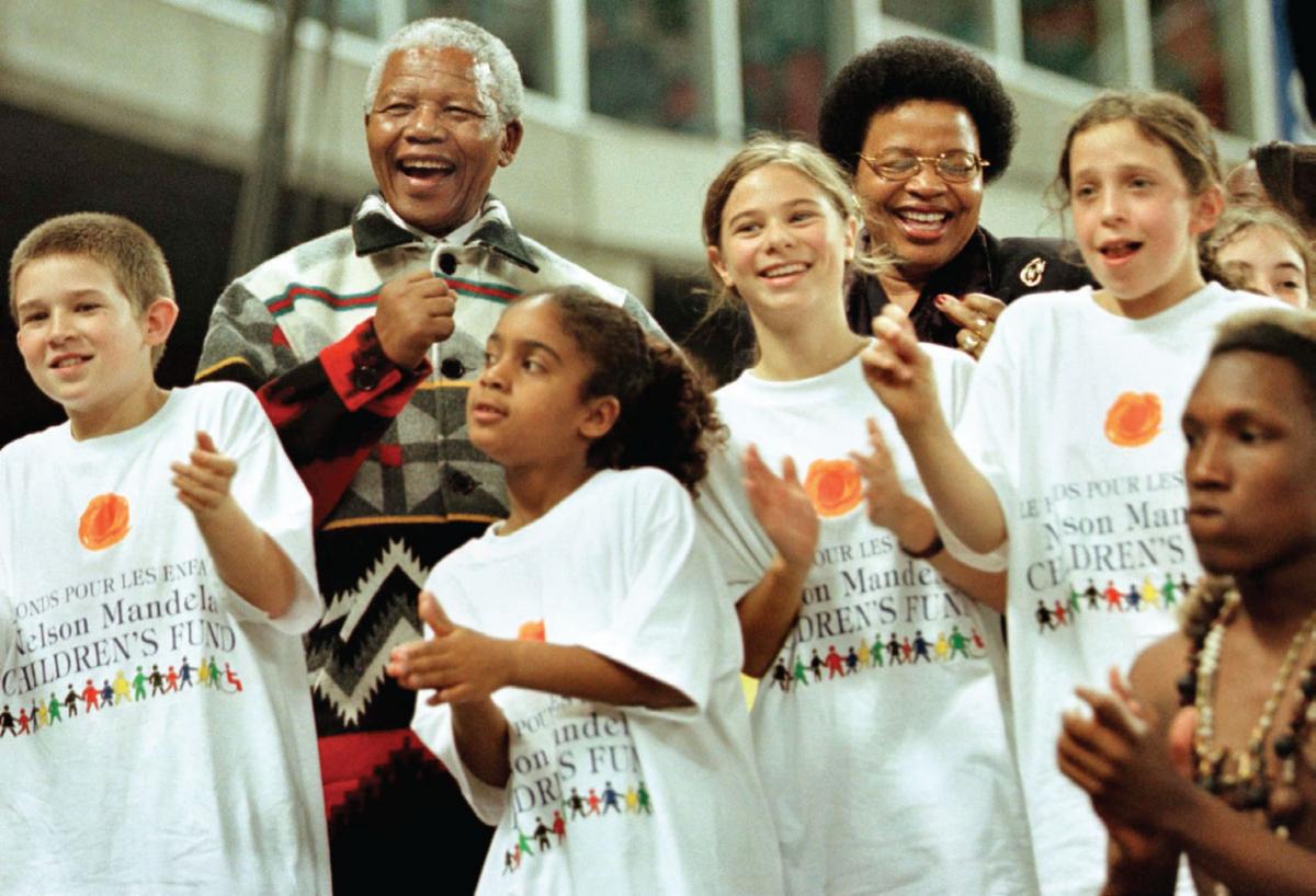 Late President Nelson Mandela spent his entire life serving people.
