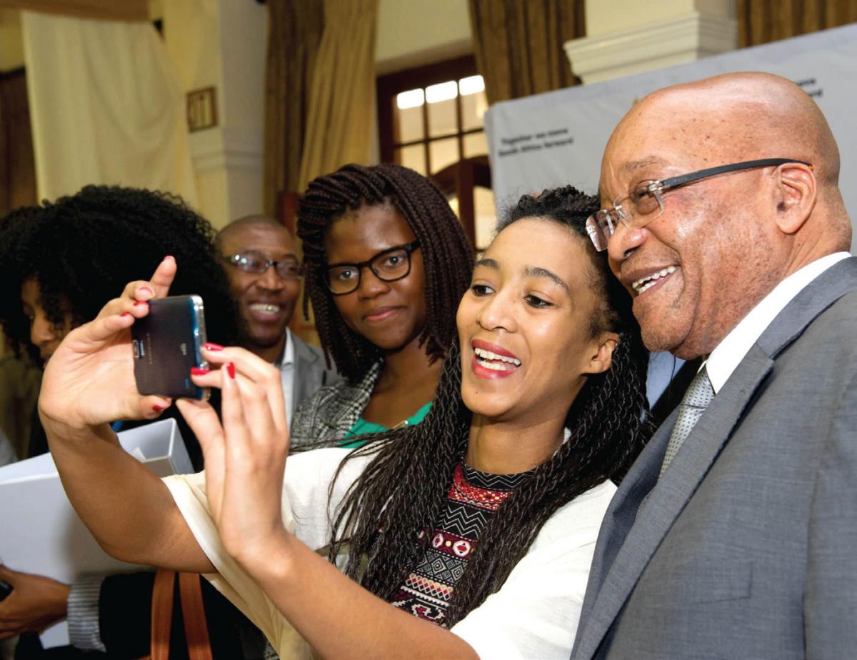 President Jacob Zuma urged young people to focus on opportunities and also think of innovative ways to build a better South Africa.