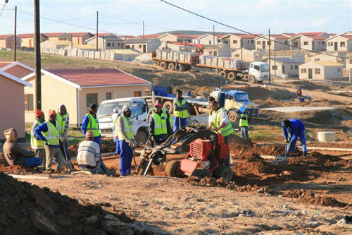The Zanemvula mega-housing project in Chatty, Joe Slovo West, Soweto-on-Sea and Veeplaas in the Nelson Mandela Bay Metro.