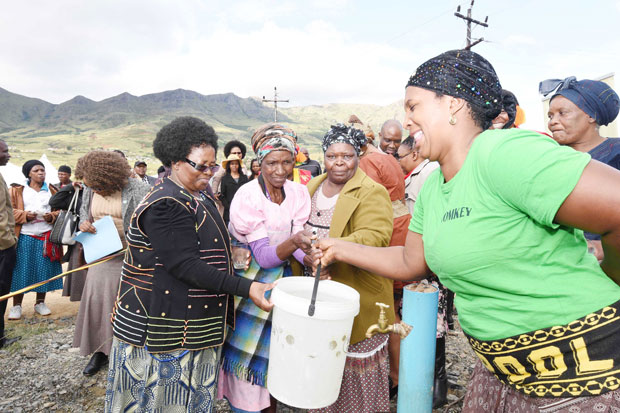 A recently launched water project will bring much-needed relief to the community of Bhanti village in the Eastern Cape.