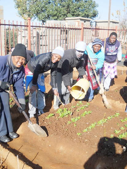 Ikaheng Project is changing the lives of people in Mafora, Bloemfontein.