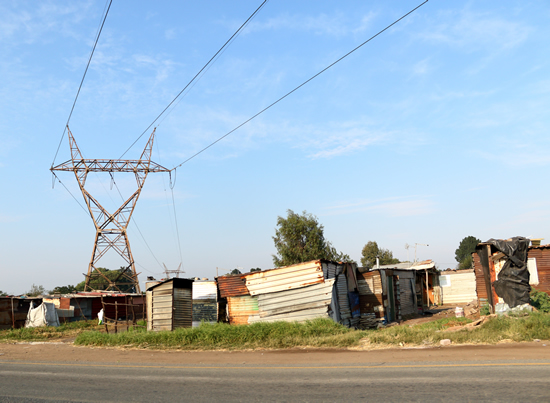 City Power is providing electricity to informal settlement across the City of Johannesburg.