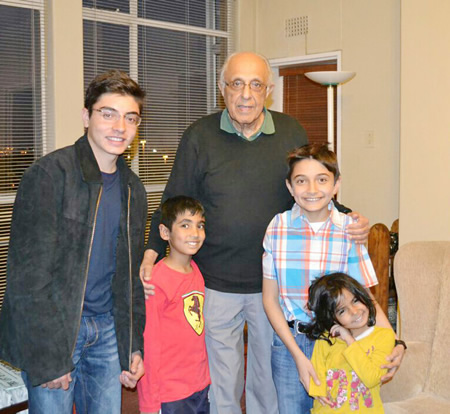 Another attribute of Kathrada was his love for children.