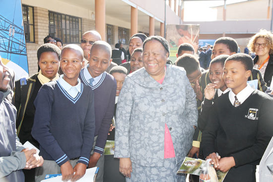 For Minister Naledi Pandor, the Women in Science Awards are about creating role models. (IMAGE DST)