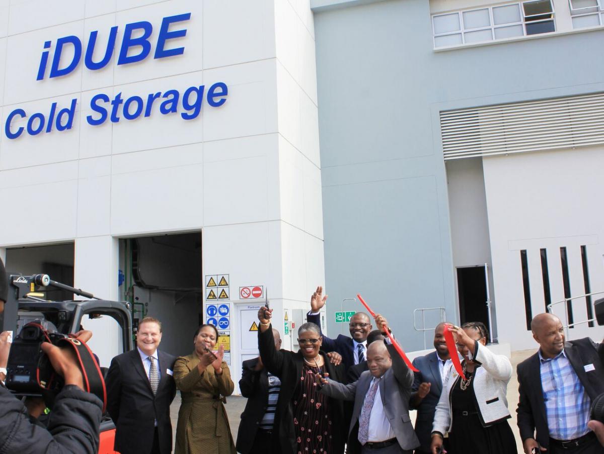 iDube Cold Storage handles and stores locally produced perishables.