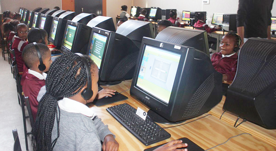 Placing key ICT devices in the hands of our teachers and learners has the potential to break the digital divide (Photo: Department of Basic Education)