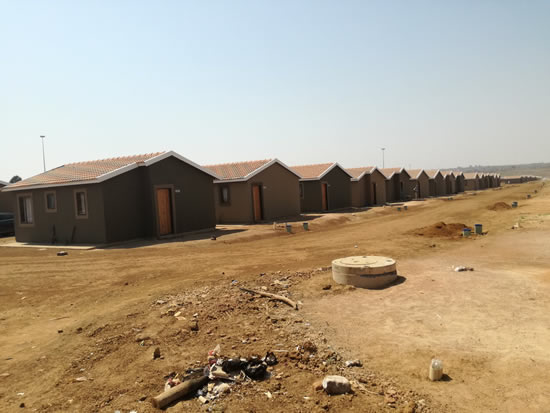 Life is changing for the better for new housing recipients in Germiston, Ekurhuleni.