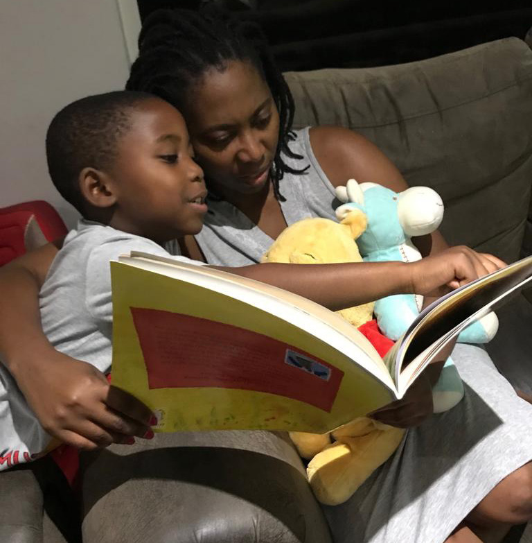 Children’s book author Vuyolwethu Madanda says reading with her son Bono has brought them closer as a family.