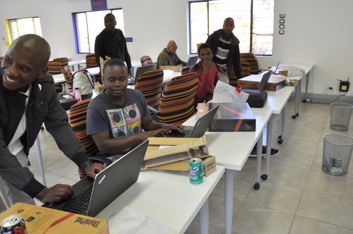 mLab offers digital training and skills development to youth and entrepreneurs.