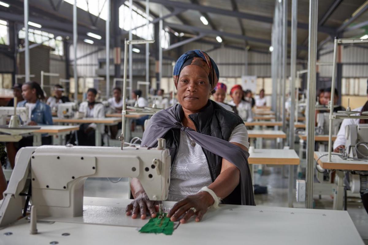 Lelly Mntungwa opened a clothing factory to empower women in uMsinga, KwaZulu-Natal.