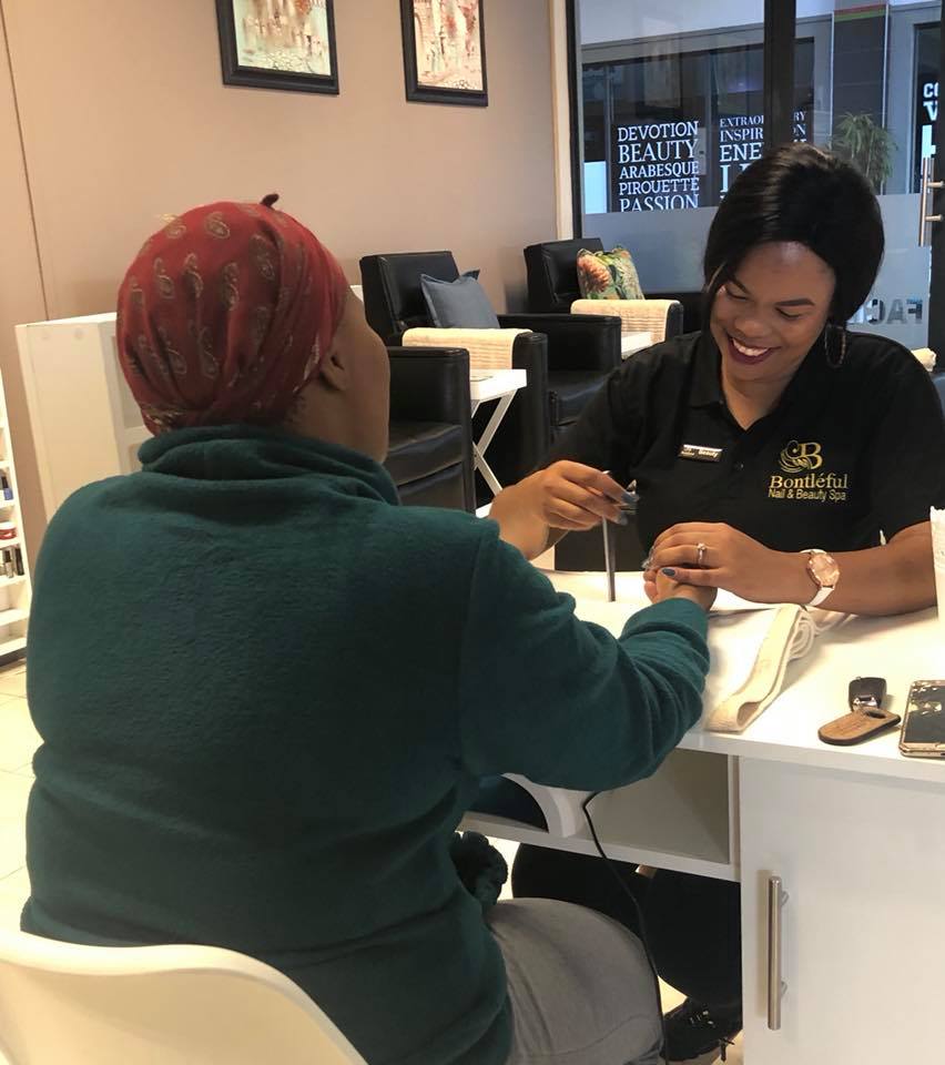 Beauty Sandt has built a solid business in beauty thanks to the assistance of the NYDA.