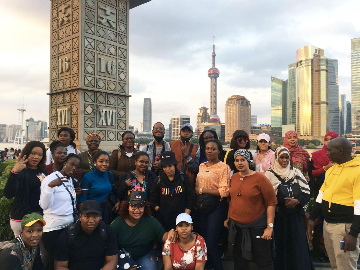 Ten South Africans form a group of Africans who went on a 50 day jewellery making training course in China.