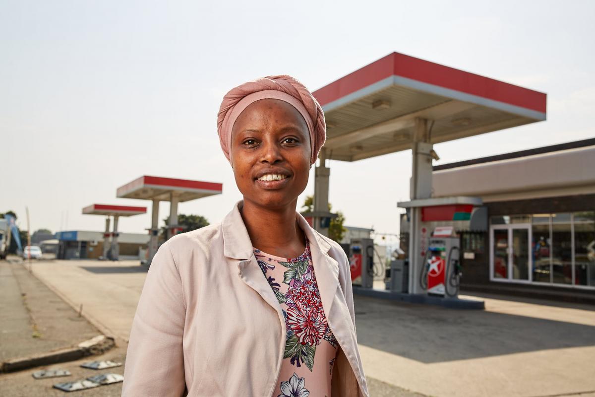Khumbu Shelembe has made major inroads in the petrol retail industry and is now a budding entrepreneur