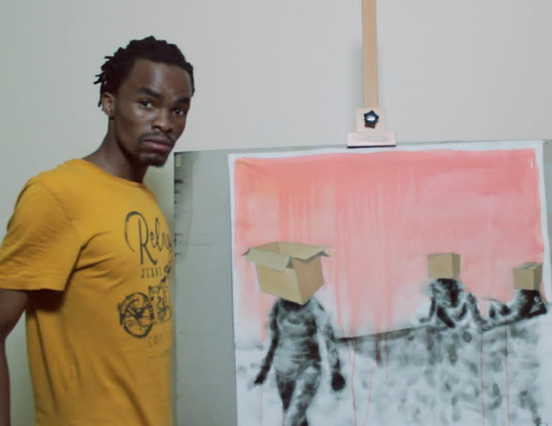 Anathi Nkanyuza is passionate about art and has turned it into a business.
