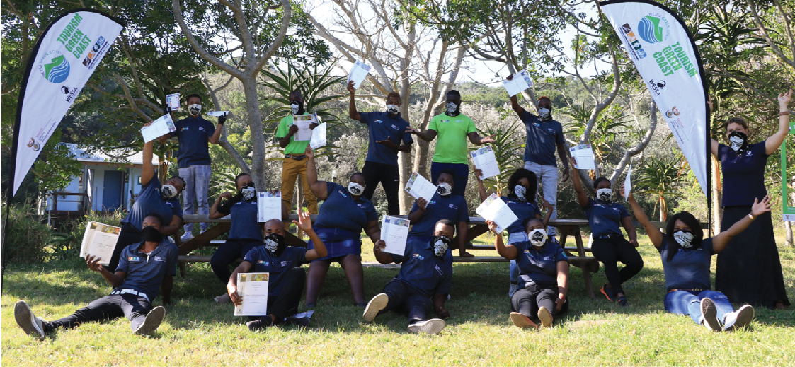 TGC participants at their graduation ceremony in the Eastern Cape. Photo: WESSA.