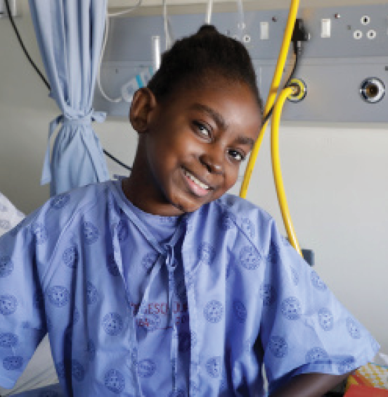Parusia Muhigirwa has a new lease on life thanks to the selfless act of an organ donor.