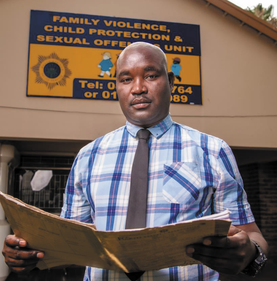 Sergeant Ishmael Matjeka has been instrumental in ensuring that rapists are off the streets.