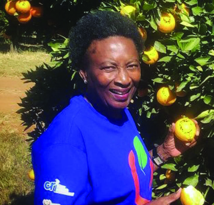 Louisa Maloka- Mogotsi has entered the international citrus farming market thanks to government support.