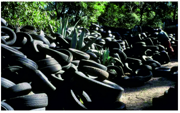 Every year more than 200 000 tons of tyres in the country become waste. Government is tackling this growing problem through new regulations.