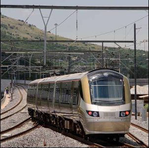 The Gautrain is South Africa's first world-class, modern rapid rail system transporting passengers between OR Tambo International Airport, Johannesburg and Pretoria.