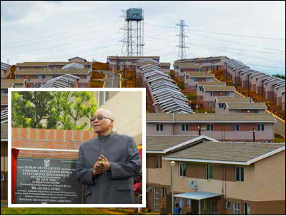 President Jacob Zuma officially opens the Cornubia Integrated Human Settlements Development Project in KwaZulu-Natal, which will ultimately have 28 000 mixed-income homes.