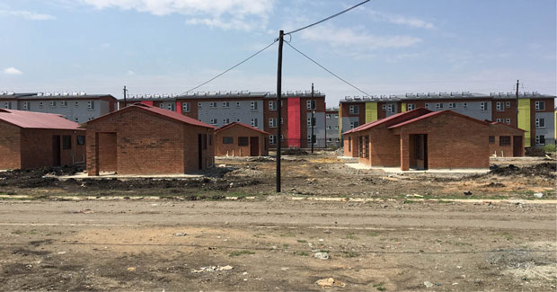 The new houses in Marikana West will not only restore dignity but will also bring development to the area.