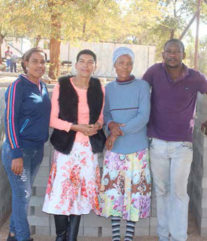 Members of Aganang Brick Cooperative are proud of their product. The cooperative has helped to create jobs in Thabazimbi, Limpopo.