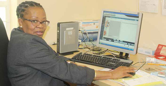 Sister Naomi Mogwane, who oversees the running of the Sloloville Clinic, says the piloting of theHealthSource has made it possible for the clinic to maintain patients' records.