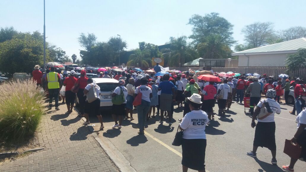 In the Limpopo province about 3000 marchers gathered in Polokwane’s SABC Park with police reporting that the situation was currently calm.