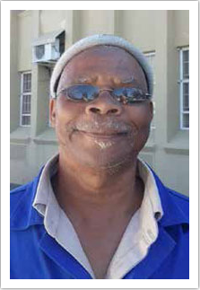 Charles Lewis, a SASSA beneficiary, uses his money wisely.