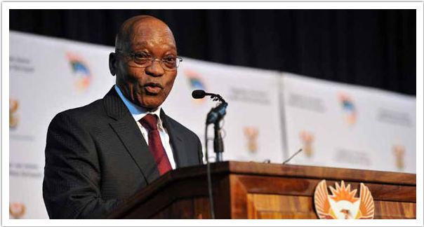 President Jacob Zuma addresses the President Local Government Summit in Gauteng.