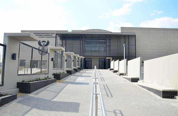 The new Booysens Magistrate's Court comprises of ten court rooms which makes access to justice easier