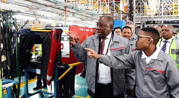 President Cyril Ramaphosa said South Africa's inaugural Investment Conference was bearing fruits with the investment from the Japanese company Nissan.