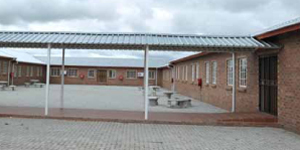 The new hostel at the Majweng Intermediate School, built as part of the Comprehensive Rural Development Project, means less travel and more learning for schoolchildren from Diyatalawa farm in QwaQwa.