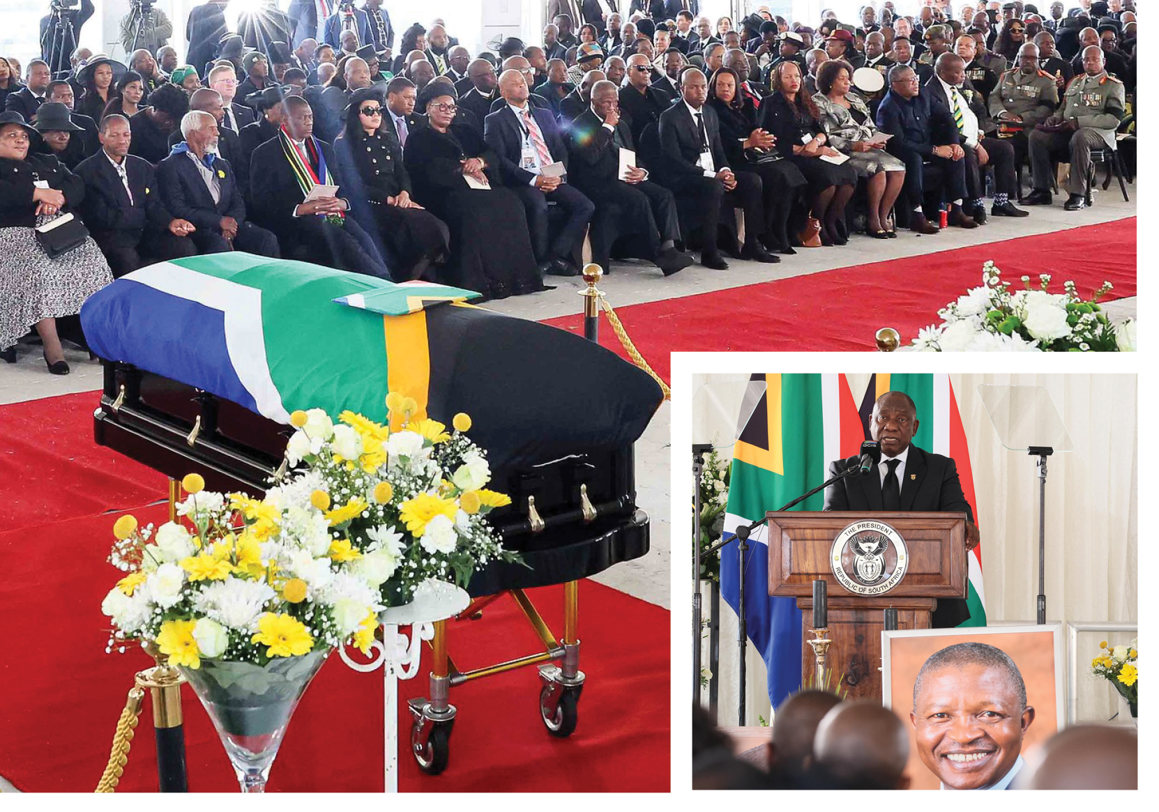 Former Deputy President Mabuza laid to rest