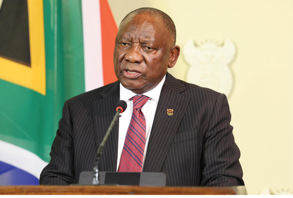 President Cyril Ramaphosa addresses South Africa on  serious allegations recently made by KwaZulu-Natal Police  Commissioner Lieutenant General Nhlanhla Mkhwanazi.